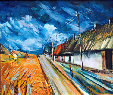 Painting titled "VLAMINCK" by Colo, Original Artwork