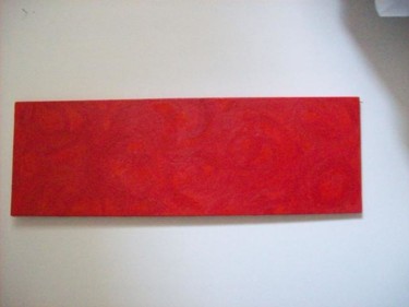 Peinture intitulée "colormove rouge2" par Ibe Ibe, Œuvre d'art originale