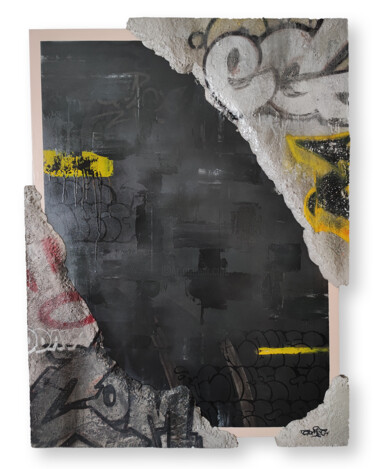 Peinture intitulée "Gretham N°1/4" par Comeg, Œuvre d'art originale, Bombe aérosol