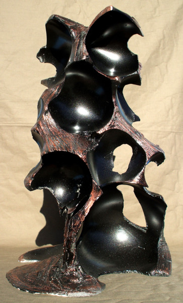 Sculpture intitulée "MERCURIO" par Yuriy Satrini, Œuvre d'art originale, Céramique
