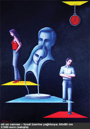 Malerei mit dem Titel "adsız" von Sadık Varer (Cona Varer), Original-Kunstwerk