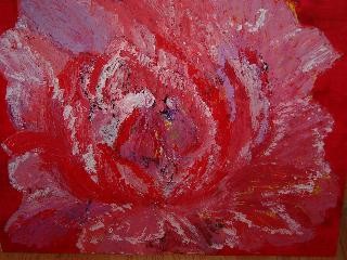 Painting titled "explosie, explosion" by Lisa De Coninck-Matitaputty, Original Artwork