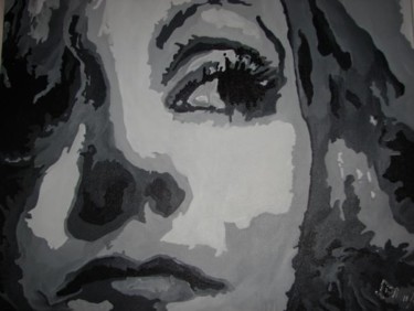 Schilderij getiteld "Greta Garbo" door Lisa De Coninck-Matitaputty, Origineel Kunstwerk