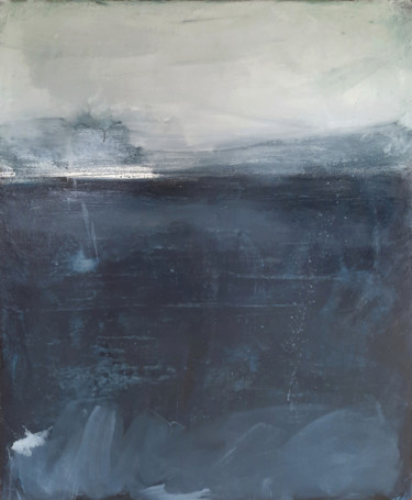Kurzer Schauer - payenesgraues Bild Peinture intitulée "Kurzer Schauer - pa…" par Conny Wachsmann, Œuvre d'art originale, Acrylique