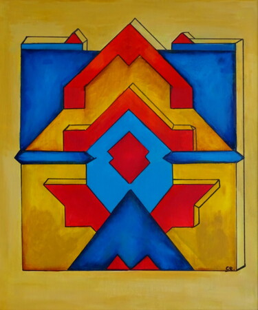 Elegance is a bitch Painting titled "Elegance is a bitch" by Conrad Bloemers, Original Art, Acrylic Mounted on Wood Panel