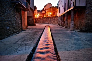 Photographie intitulée "Le Canal du Saleys" par Kargo, Œuvre d'art originale, Photographie numérique