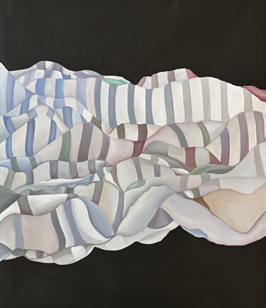 Malarstwo zatytułowany „Waves” autorstwa Constantin Roucault, Oryginalna praca, Olej