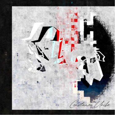 Digitale Kunst mit dem Titel "Texturas I" von Constanza Uribe, Original-Kunstwerk, 2D digitale Arbeit