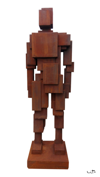 Home III Escultura titulada "Home III" por Lito, Obra de arte original, Hormigón