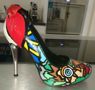 "Chaussure rouge" başlıklı Tablo Selda tarafından, Orijinal sanat, Akrilik