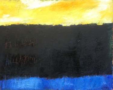 Peinture intitulée "Il fera beau demain" par Paul Carrard, Œuvre d'art originale, Huile