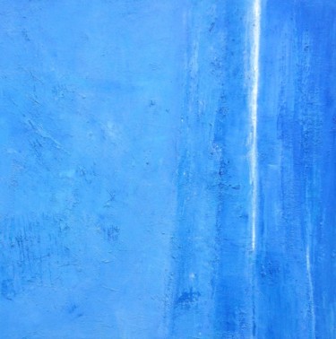Peinture intitulée "Entre le ciel et l'…" par Paul Carrard, Œuvre d'art originale, Huile