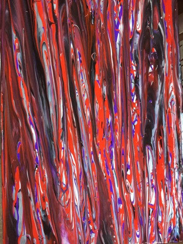 Malerei mit dem Titel "candy colored" von Greg Powell, Original-Kunstwerk, Emaille
