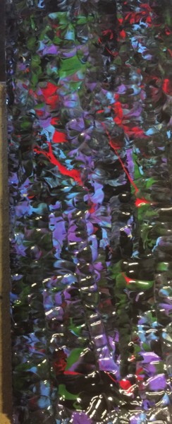 Painting titled "Purple 1" by Greg Powell, Original Artwork, Enamel