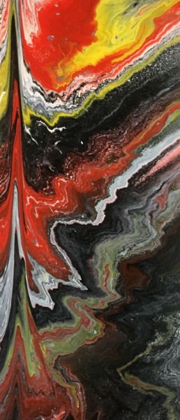 Картина под названием "Steeple" - Greg Powell, Подлинное произведение искусства, Эмаль