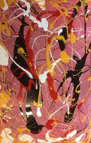 Картина под названием "the dance" - Greg Powell, Подлинное произведение искусства, Эмаль