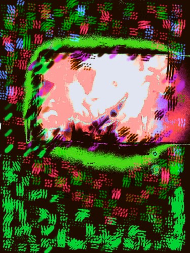 Artes digitais intitulada "Green core" por Greg Powell, Obras de arte originais, Trabalho Digital 2D