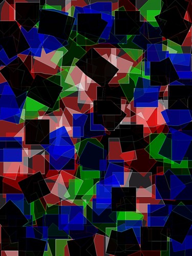 "Colour splash" başlıklı Tablo Greg Powell tarafından, Orijinal sanat, 2D Dijital Çalışma