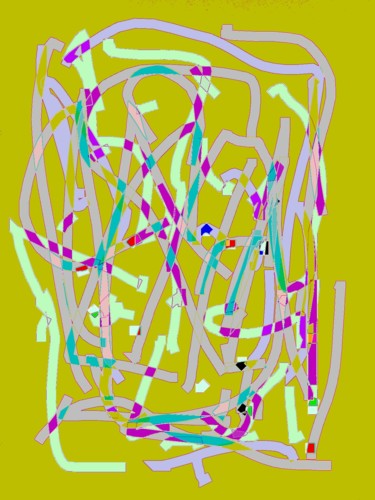 Цифровое искусство под названием "Run man" - Greg Powell, Подлинное произведение искусства, 2D Цифровая Работа