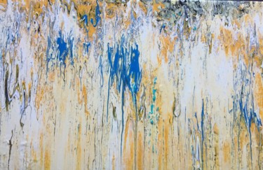 Картина под названием "Blue in the falls" - Greg Powell, Подлинное произведение искусства, Эмаль