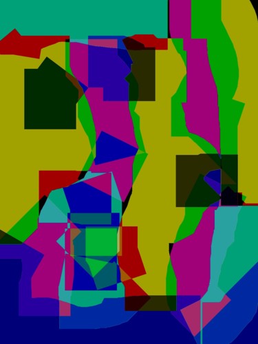 Digital Arts titled "Profiles of colour" by Greg Powell, Original Artwork, 2D Digital Work