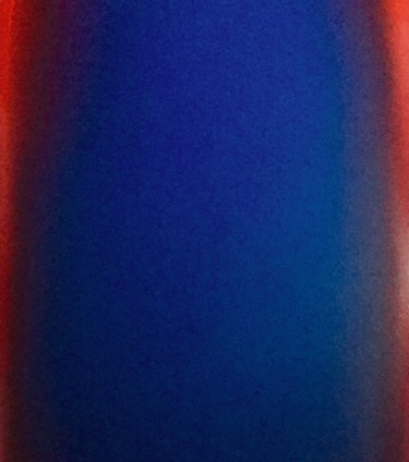 Painting titled "blue magnet" by Greg Powell, Original Artwork, Enamel
