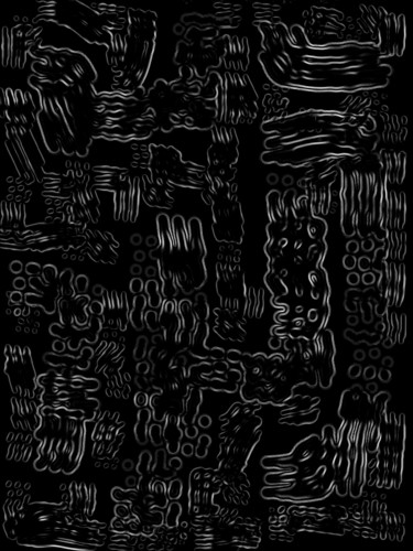 Arte digitale intitolato "Skeleton crew" da Greg Powell, Opera d'arte originale, Lavoro digitale 2D