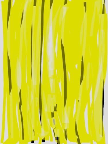 数字艺术 标题为“Yellow travel” 由Greg Powell, 原创艺术品, 2D数字工作