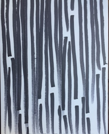 Dessin intitulée "Through the reeds" par Greg Powell, Œuvre d'art originale, Marqueur