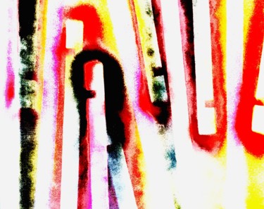 Photography titled "Techno hoops" by Greg Powell, Original Artwork, Digital Photography