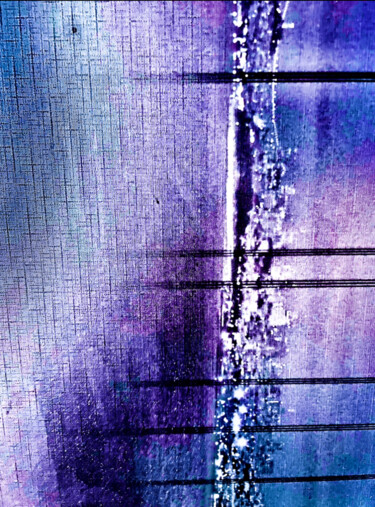 Digital Arts titled "Blue sheens" by Greg Powell, Original Artwork, 2D Digital Work
