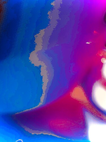 Digital Arts titled "Colors over purple" by Greg Powell, Original Artwork, 2D Digital Work