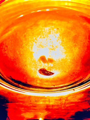 Digitale Kunst mit dem Titel "Solar inferno" von Greg Powell, Original-Kunstwerk, 2D digitale Arbeit