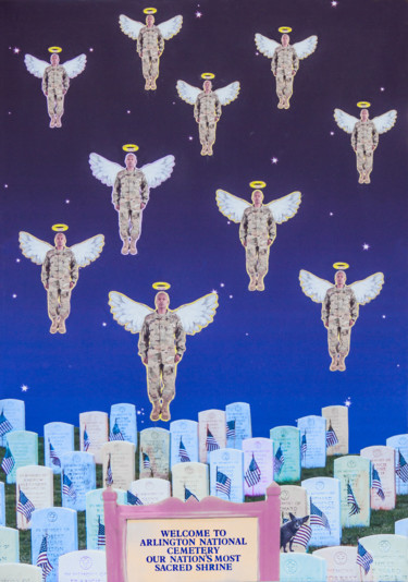Holy Butchers Collages intitulée "Holy Butchers" par Manuel Blond, Œuvre d'art originale, Collages