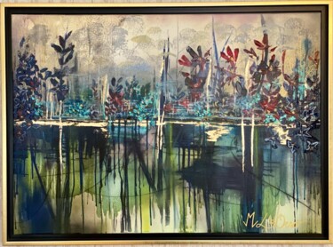 Painting titled "Mangrove" by Marie-Laure D'Orso, Original Artwork, Acrylic