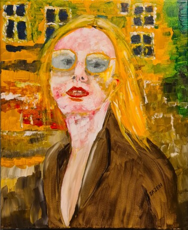 Painting titled "02 - Face à face se…" by Zazen, Original Artwork, Acrylic