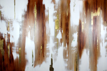 Malarstwo zatytułowany „Altération de l'or” autorstwa Tristan Wendlinger, Oryginalna praca, Akryl