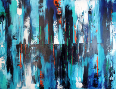 L'île du tréfonds Painting titled "L'île du tréfonds" by Tristan Wendlinger, Original Art, Acrylic