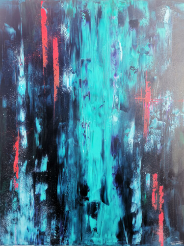 Peinture intitulée "Cascade" par Tristan Wendlinger, Œuvre d'art originale, Acrylique