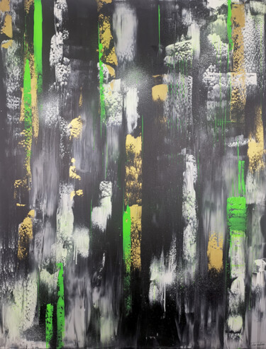 Картина под названием "Lucioles" - Tristan Wendlinger, Подлинное произведение искусства, Акрил