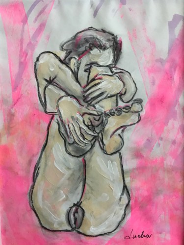 Calliope Peinture intitulée "Calliope" par Adélaïde Andreu Leferme, Œuvre d'art originale, Acrylique