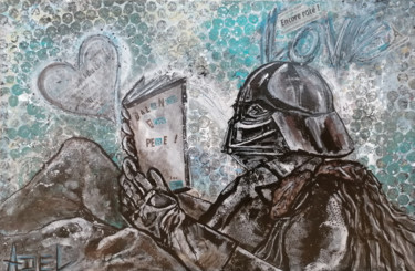 Au nom du Père - Oedipe, balance ton père Peinture intitulée "Au nom du Père - Oe…" par Adélaïde Andreu Leferme, Œuvre d'art originale, Acrylique
