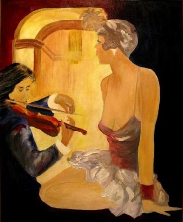 Peinture intitulée "Romance" par Conte, Œuvre d'art originale