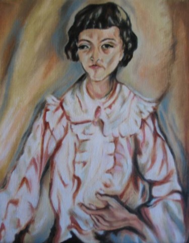 Pintura intitulada "mulher.jpg" por Fernanda Costa, Obras de arte originais