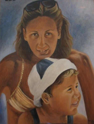 Pintura intitulada "Ivo e Nanda" por Fernanda Costa, Obras de arte originais