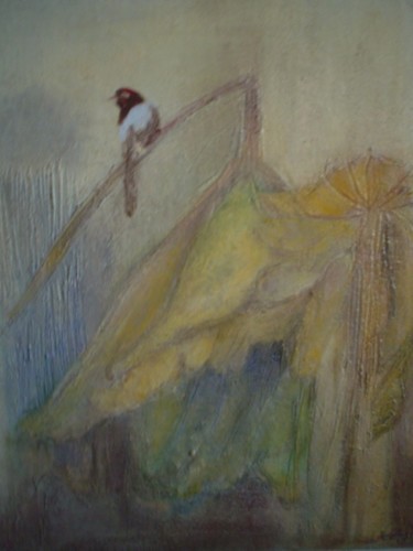 Peinture intitulée "ilobserve" par Monique Copolata, Œuvre d'art originale, Acrylique Monté sur Châssis en bois