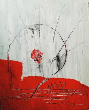 Malerei mit dem Titel "Affection" von Copor, Original-Kunstwerk, Acryl