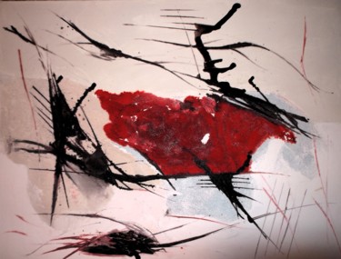 Peinture intitulée "Air" par Coralie Giboz, Œuvre d'art originale, Acrylique
