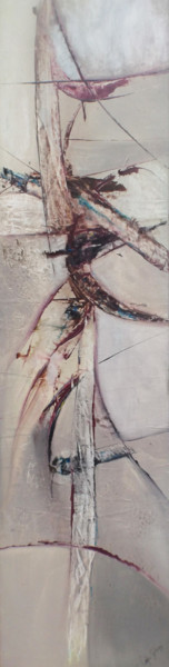 Peinture intitulée "Empreintes" par Coralie Giboz, Œuvre d'art originale, Acrylique