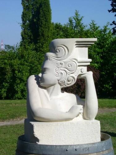 Sculpture intitulée "MUSE" par Coralie Quincey, Œuvre d'art originale